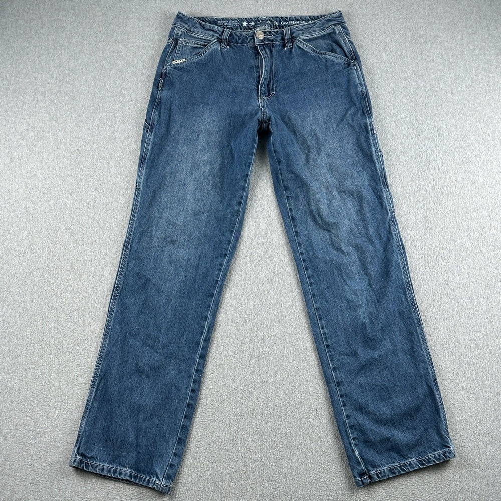 Five Star General Jeans Mens 30 California Carpenter Blue Utility JP2809AG